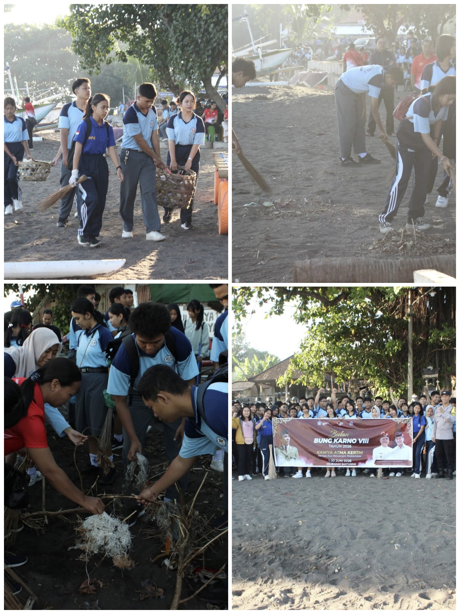 Bersih Sampah Pantai Segara Banyuning