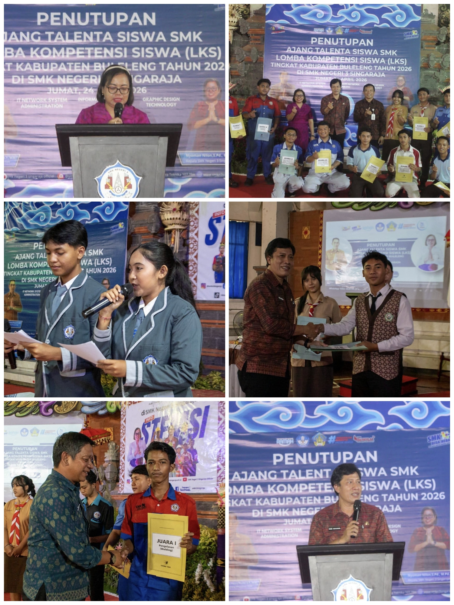 Penutupan LKS Tingkat Kabupaten Buleleng