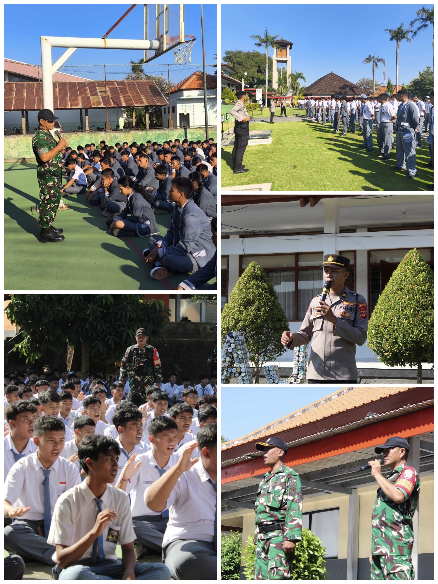 Penguatan Karakter TNI/POLRI Hari Pertama