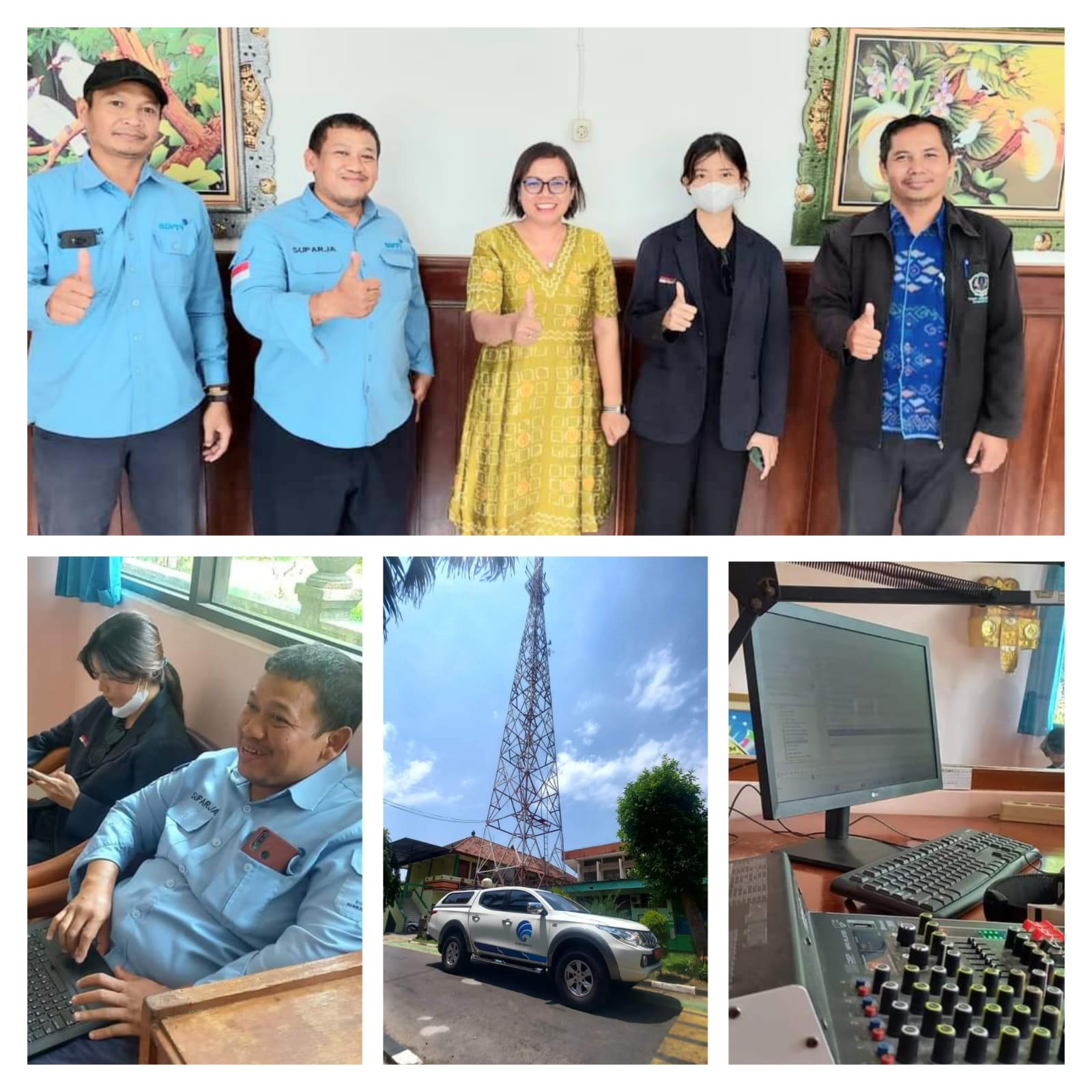 KUNJUNGAN BALAI MONITOR SPEKTRUM RADIO