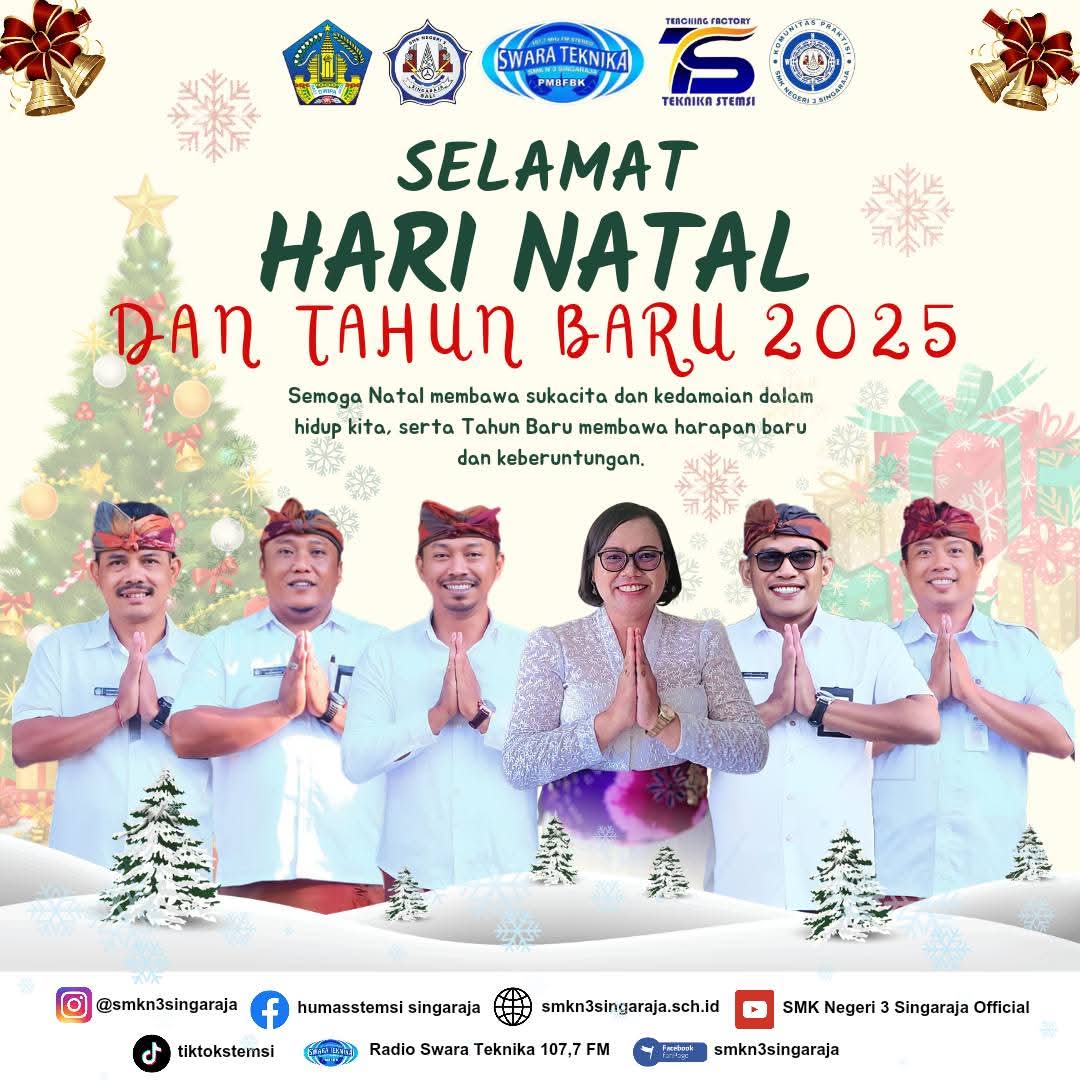 Selamat Hari Natal Dan Tahun Baru 2025