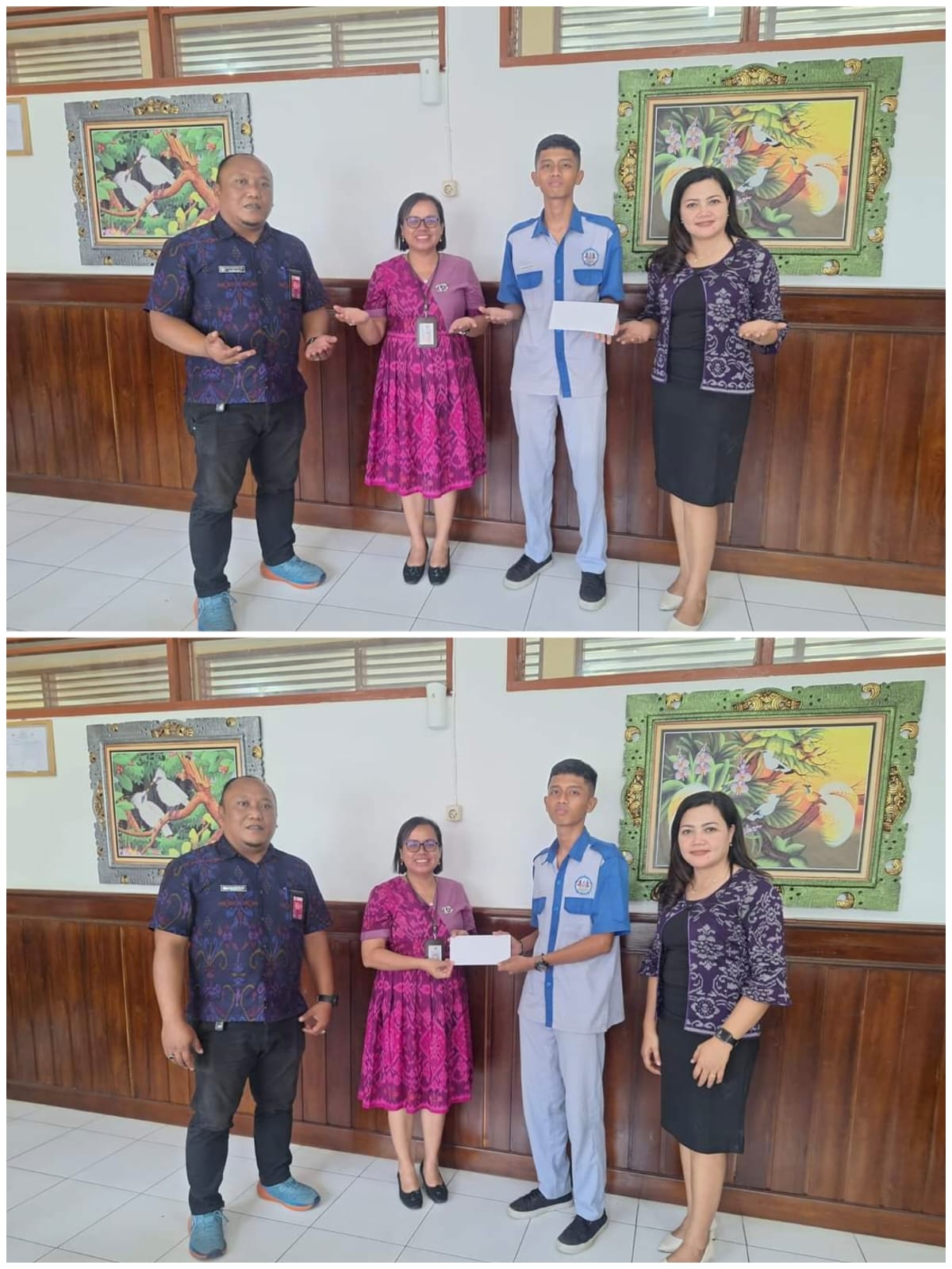 Pemberian Reward Kepada Siswa