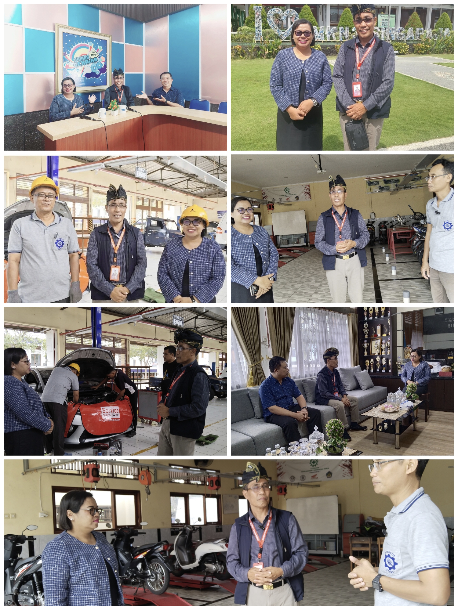 Kunjungan SMKN 3 MATARAM