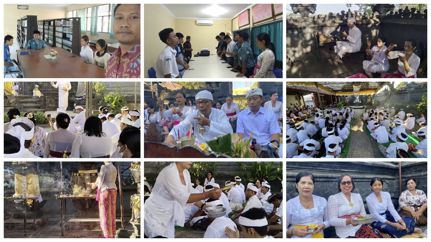 Persembahyangan Purnama Sasih Ketiga