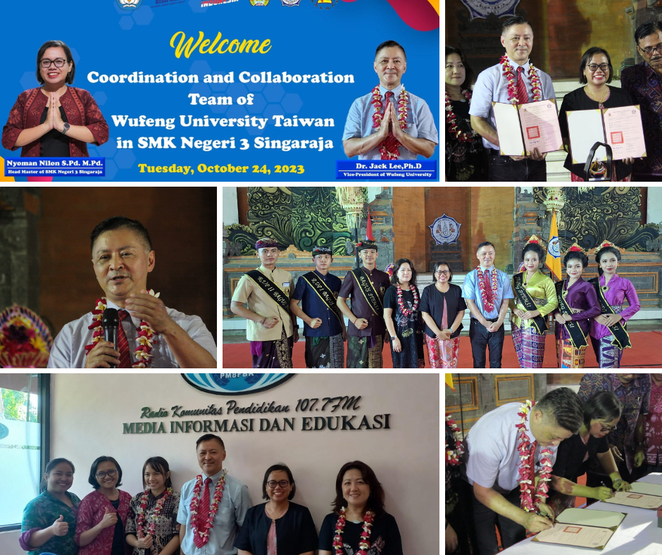 KUNJUNGAN WUFENG UNIVERSITY, TAIWAN