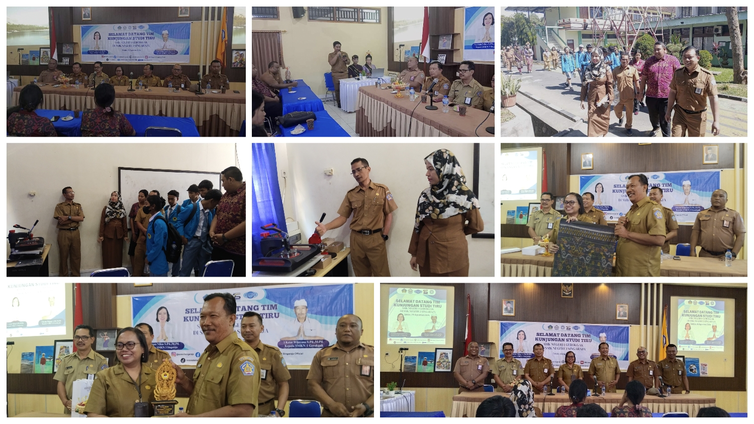 Tim Kunjungan Studi Tiru SMK N 1 Gerokgak