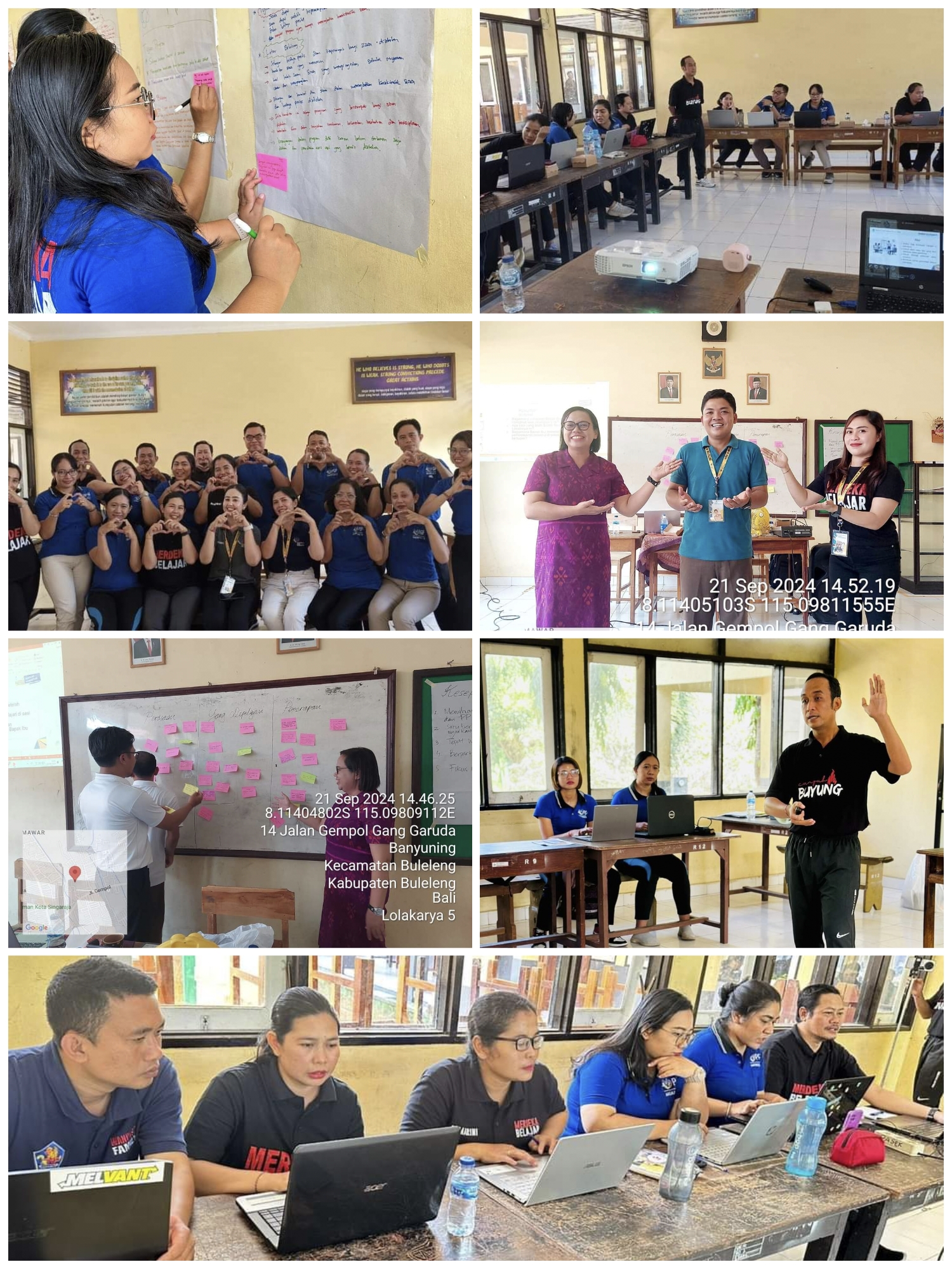 Lokakarya Ke 5 PGP Angkatan 10 Kabupaten Buleleng