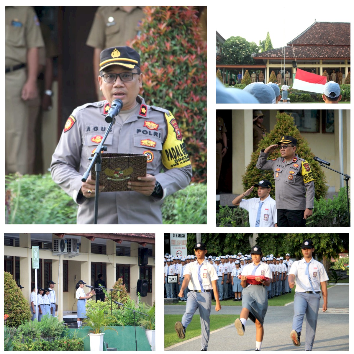UPACARA BENDERA AWAL SEMESTER GENAP