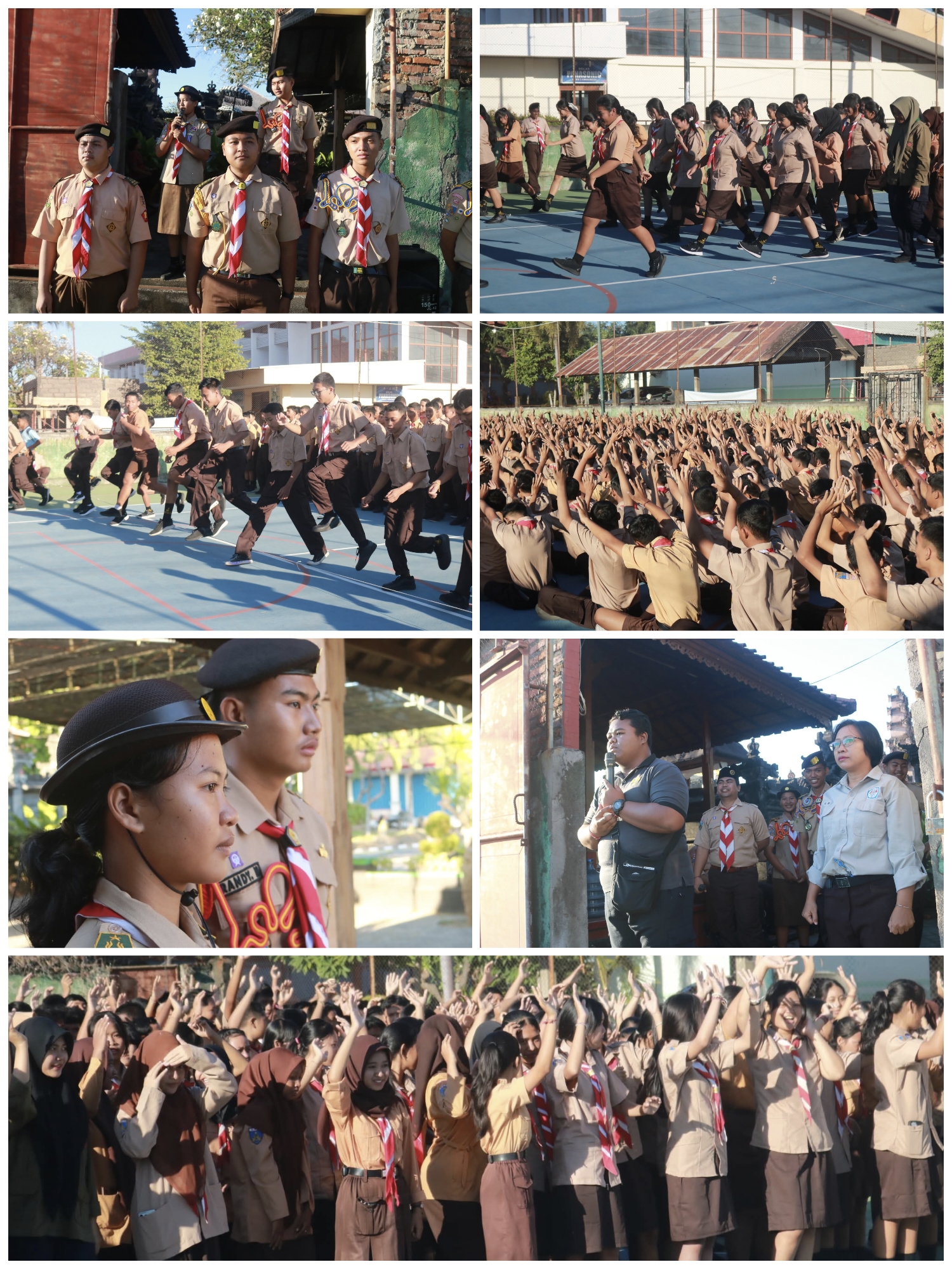 Perpindahan Golongan Pramuka Ambalan Wisnu Laksmi SMK N 3 Singaraja