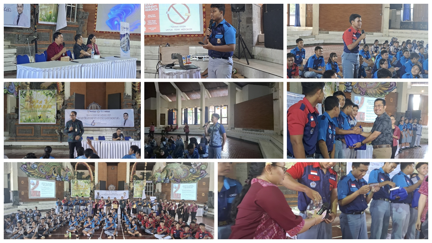 Kegiatan Healthy Talk Show Balimed Goes To SMK N 3 Singaraja