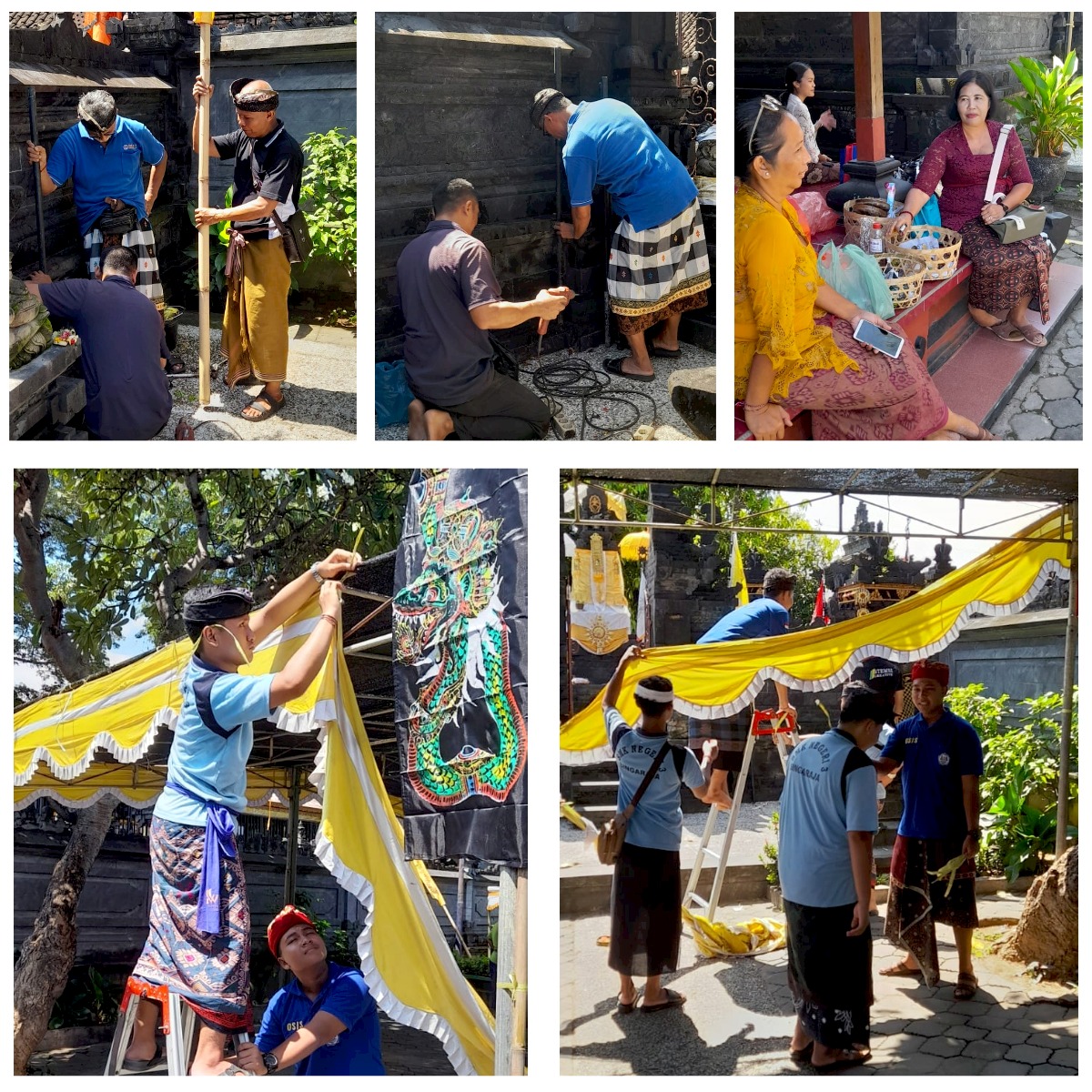 PERSIAPAN PIODALAN PURNAMA SASIH KADASA