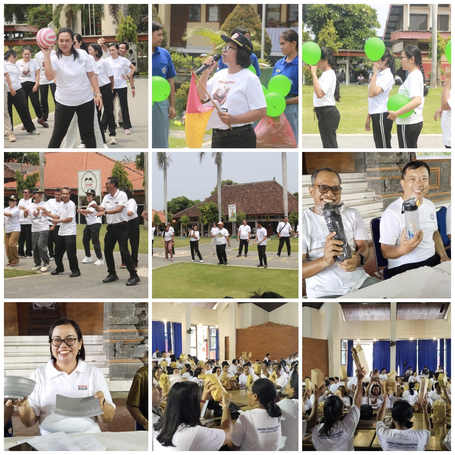 Kegiatan Outbound Dan Tukar Kado Pada Peringatan HGN 2024