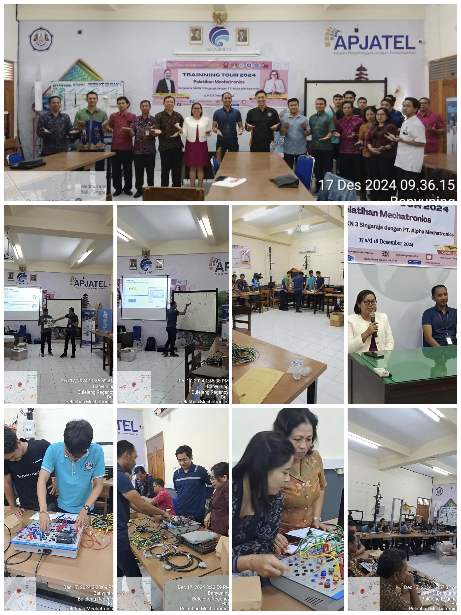 Pelatihan Mechatronics Hari Pertama