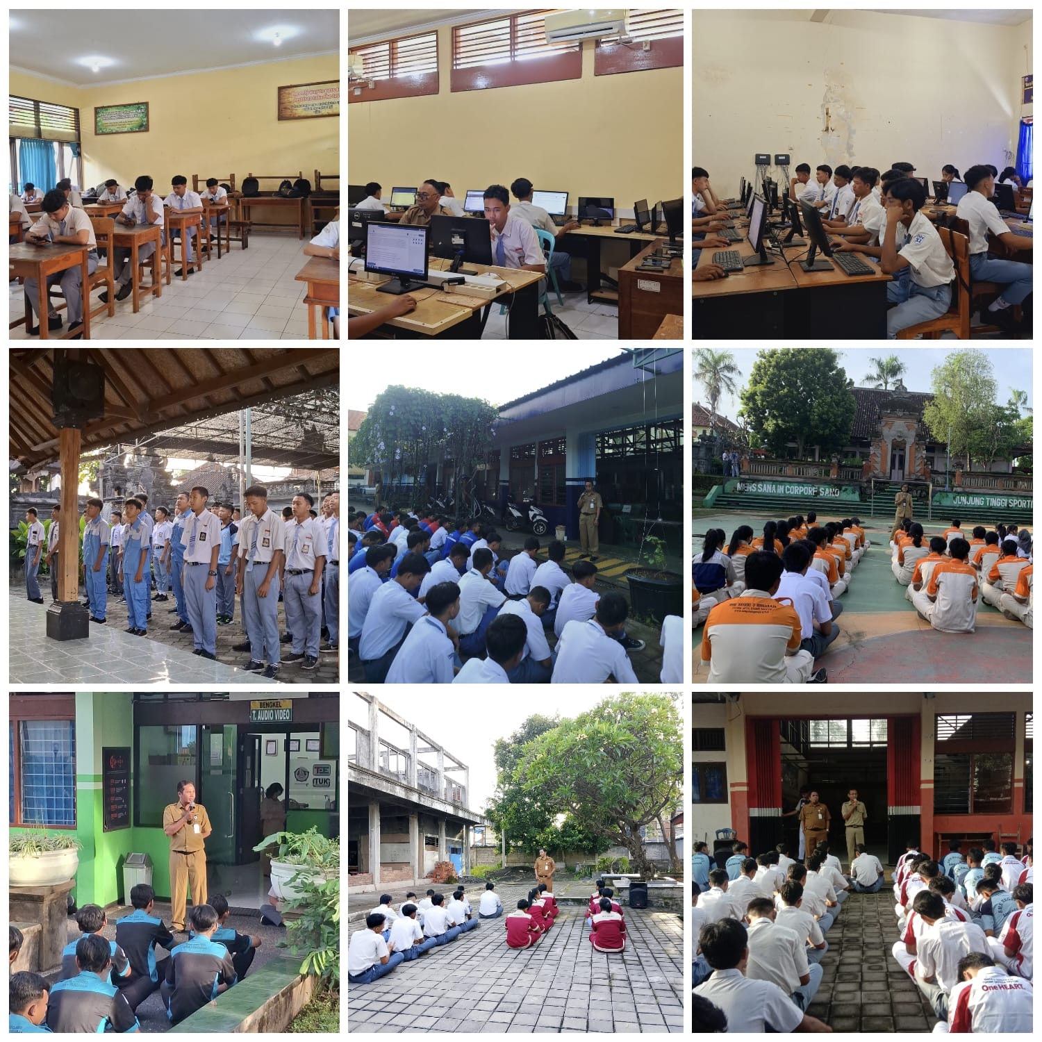 Morning Briefing Dan Ujian Sekolah  