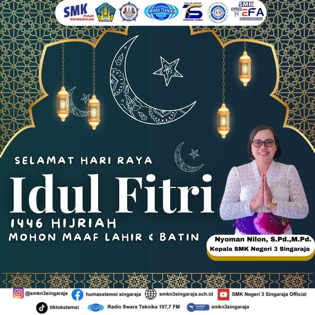Selamat Hari Raya Idul Fitri 1446 H