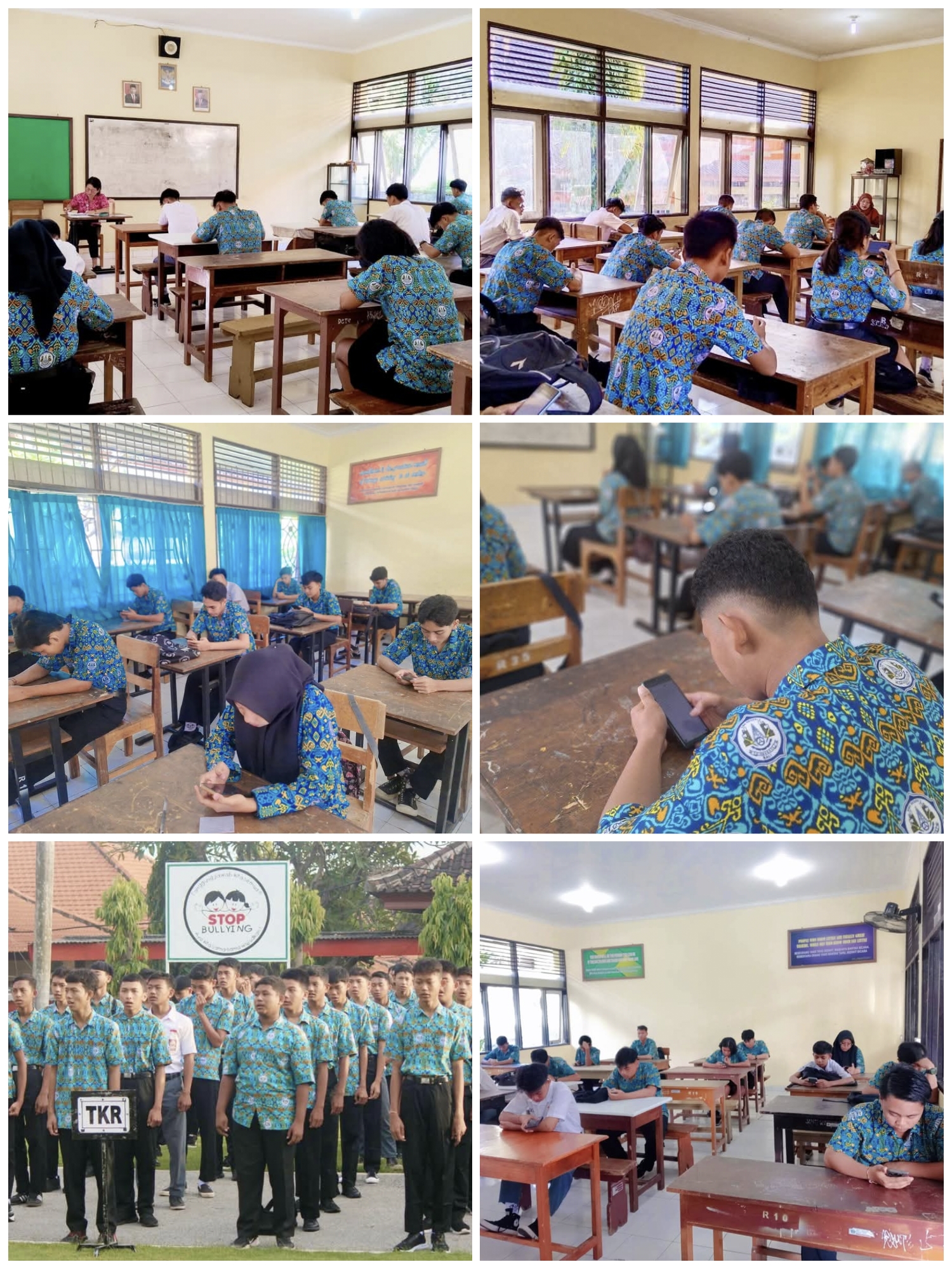 Pelaksanaan Sumatif Akhir Semester Hari Kedua