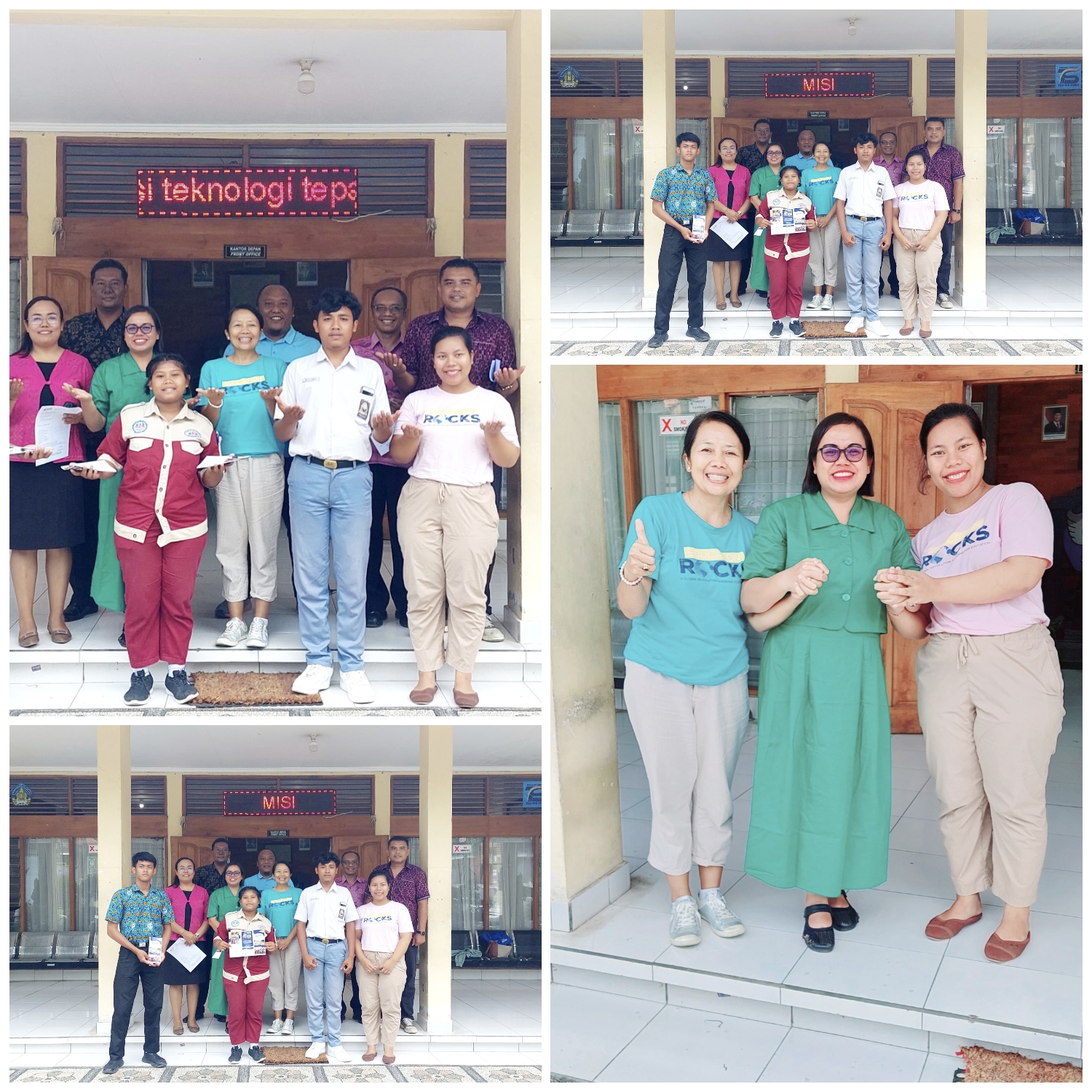 Penyerahan Bantuan Program Education Rocks