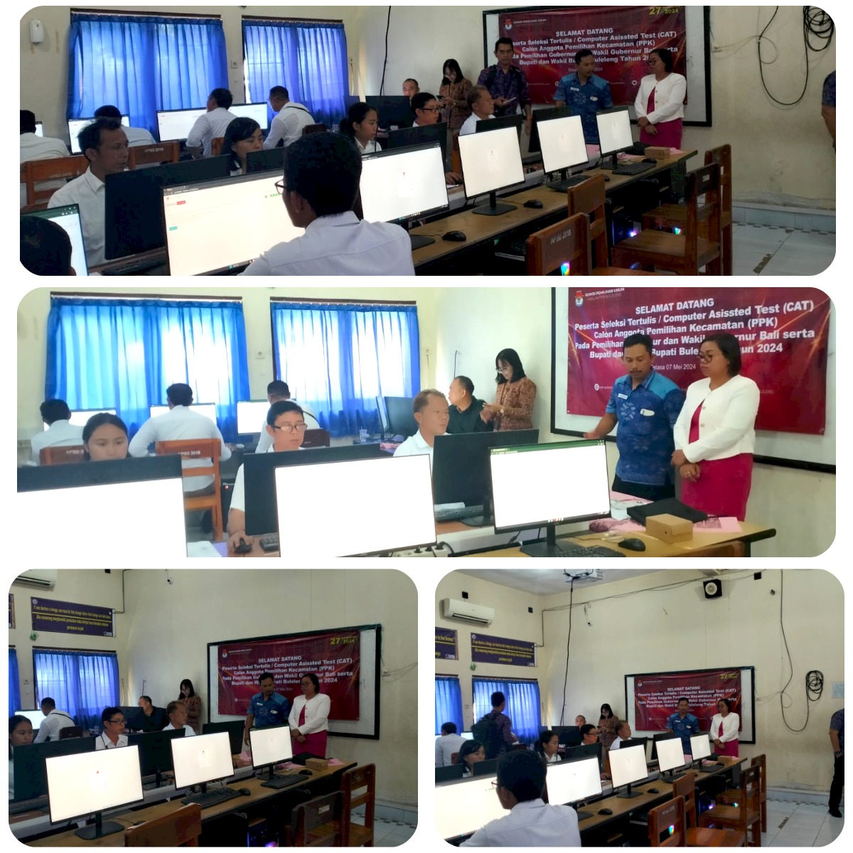 Persiapan ujian metode CAT Badan Adhoc Pilkada 2024