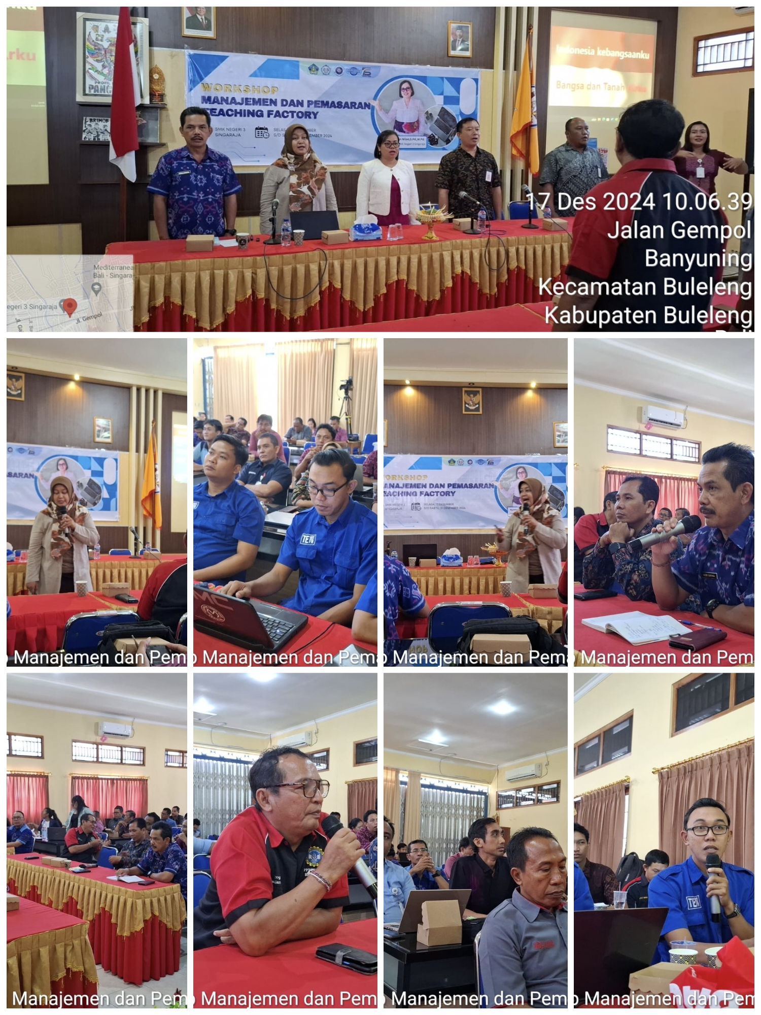 Workshop Manajemen Dan Pemasaran Hari Pertama