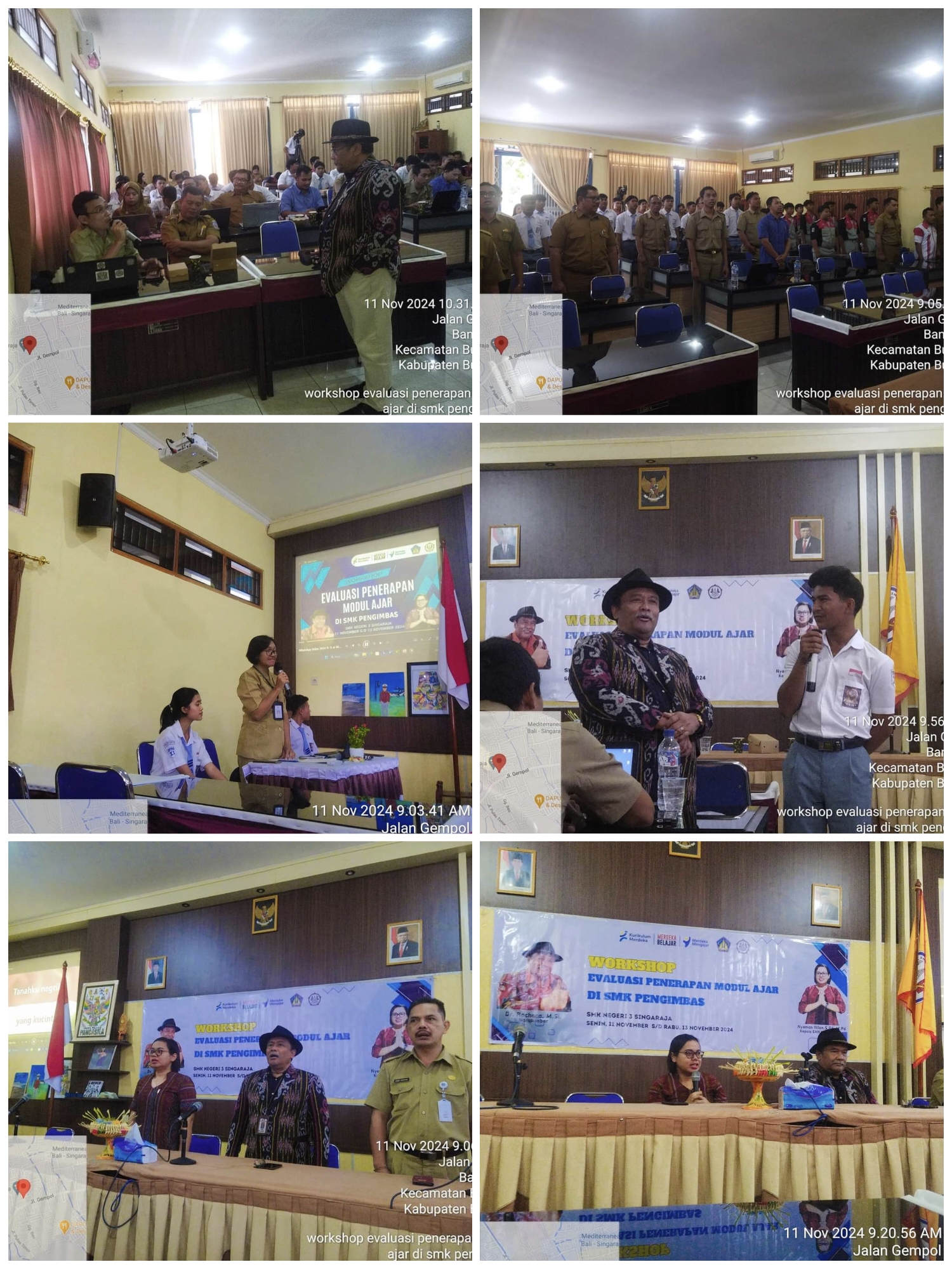 Workshop Evaluasi Penerapan Modul Ajar Di SMK Pengimbas Hari Pertama