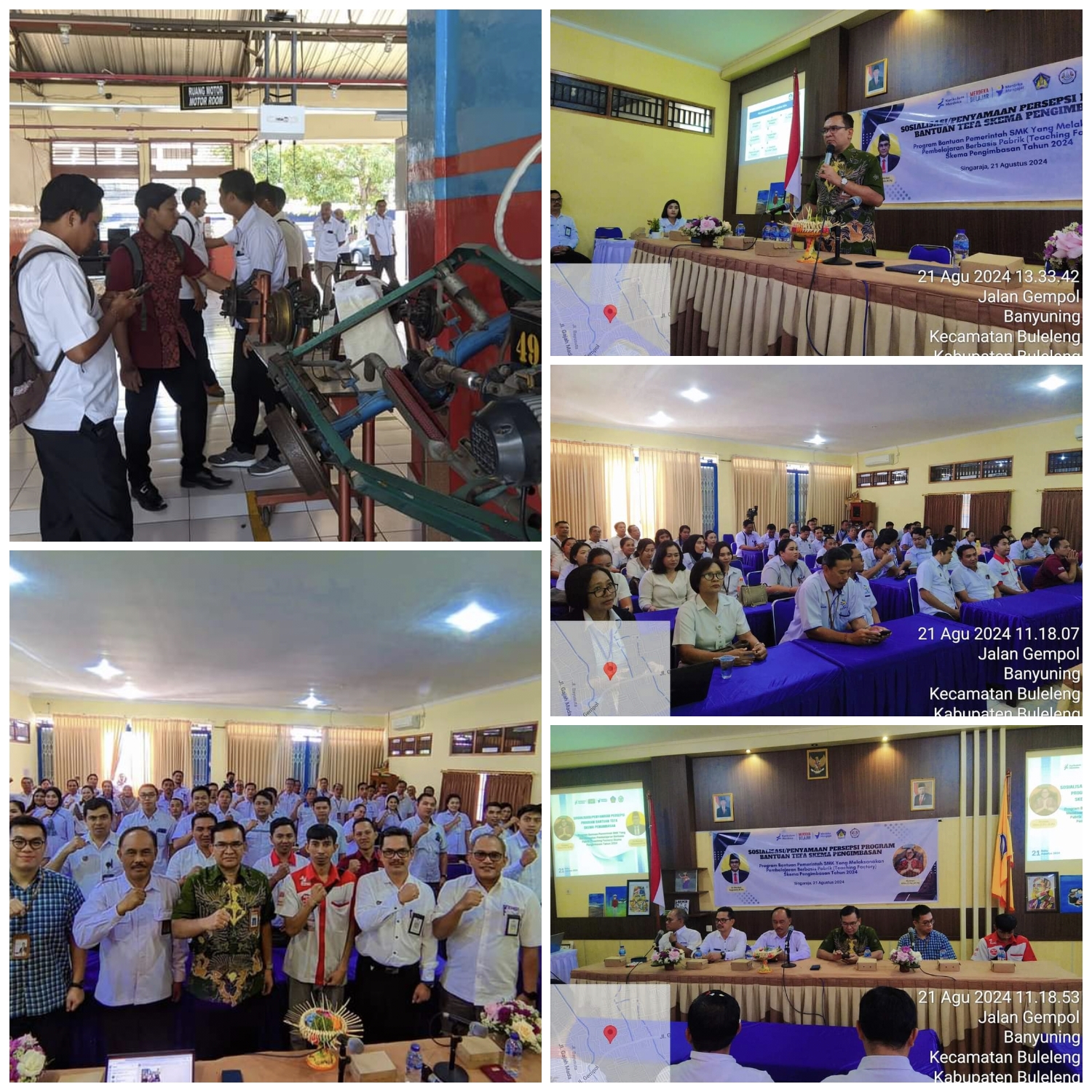 Sosialisasi Program Bantuan Tefa Skema  Pengimbasan