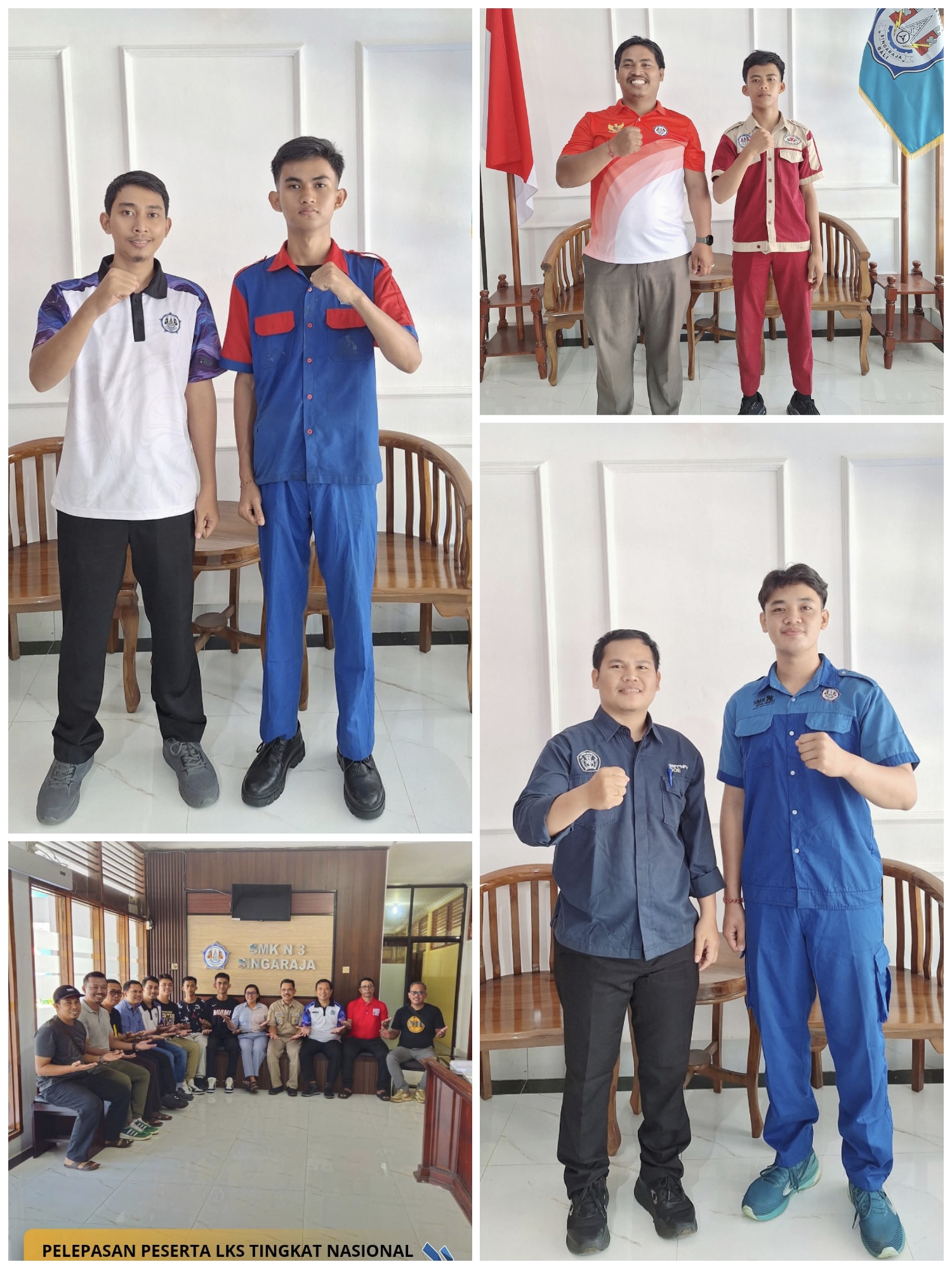 Pelepasan Kontingen Ajang Talenta LKS Jenjang SMK Tingkat Nasional 2025