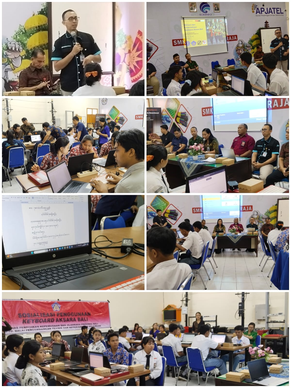Sosialisasi Penggunaan Keyboard Aksara Bali