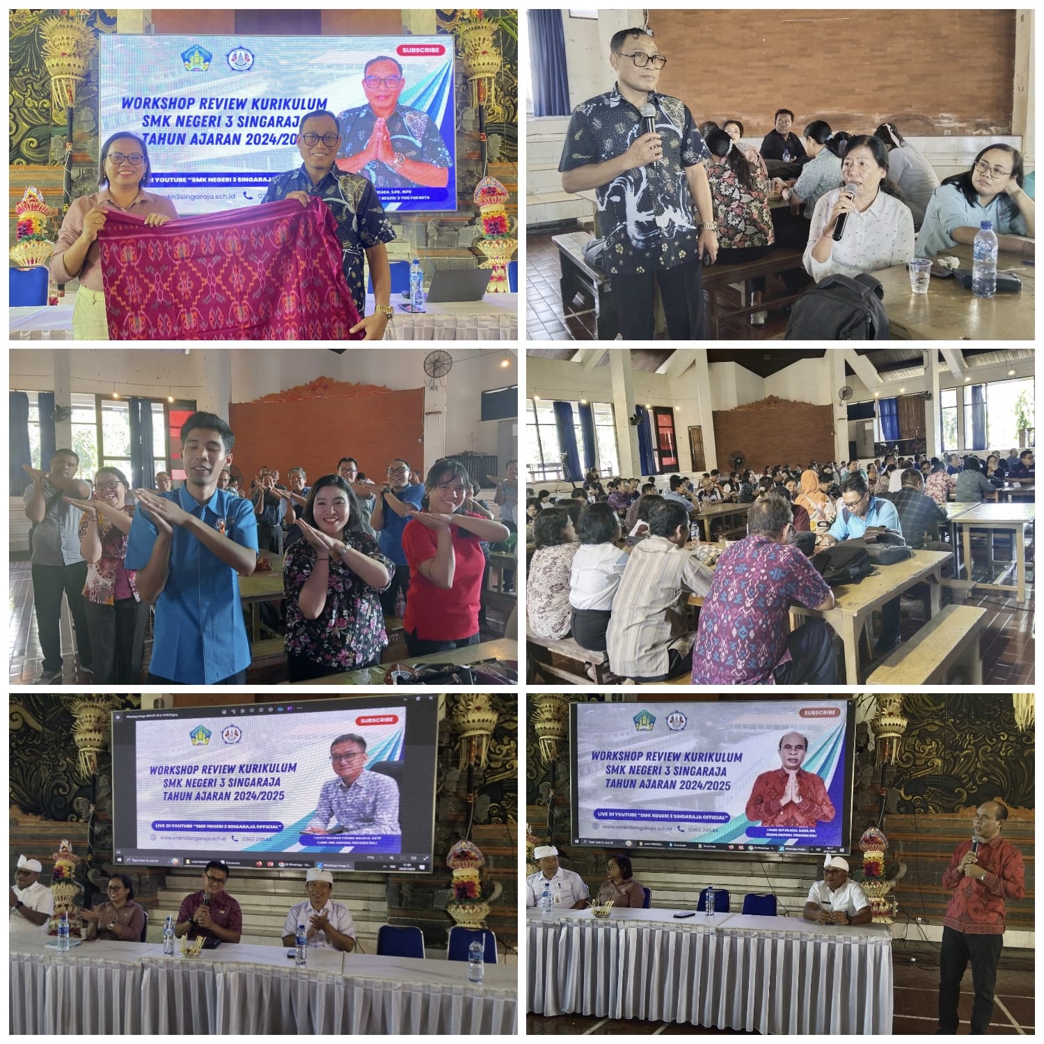Workshop Review Kurikulum Hari Ketiga SMK Negeri 3 Singaraja