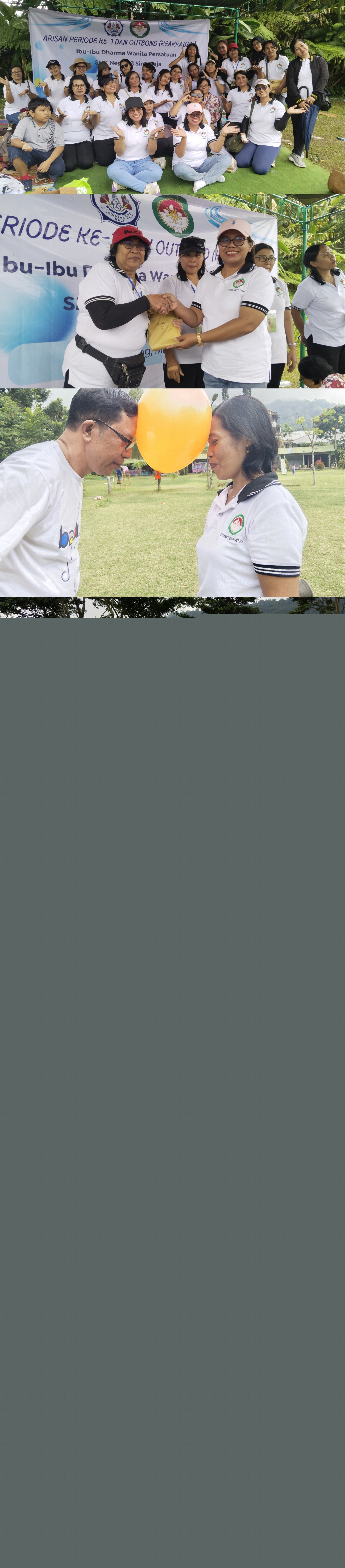Arisan Periode 1 dan Outbound  Dharma Wanita