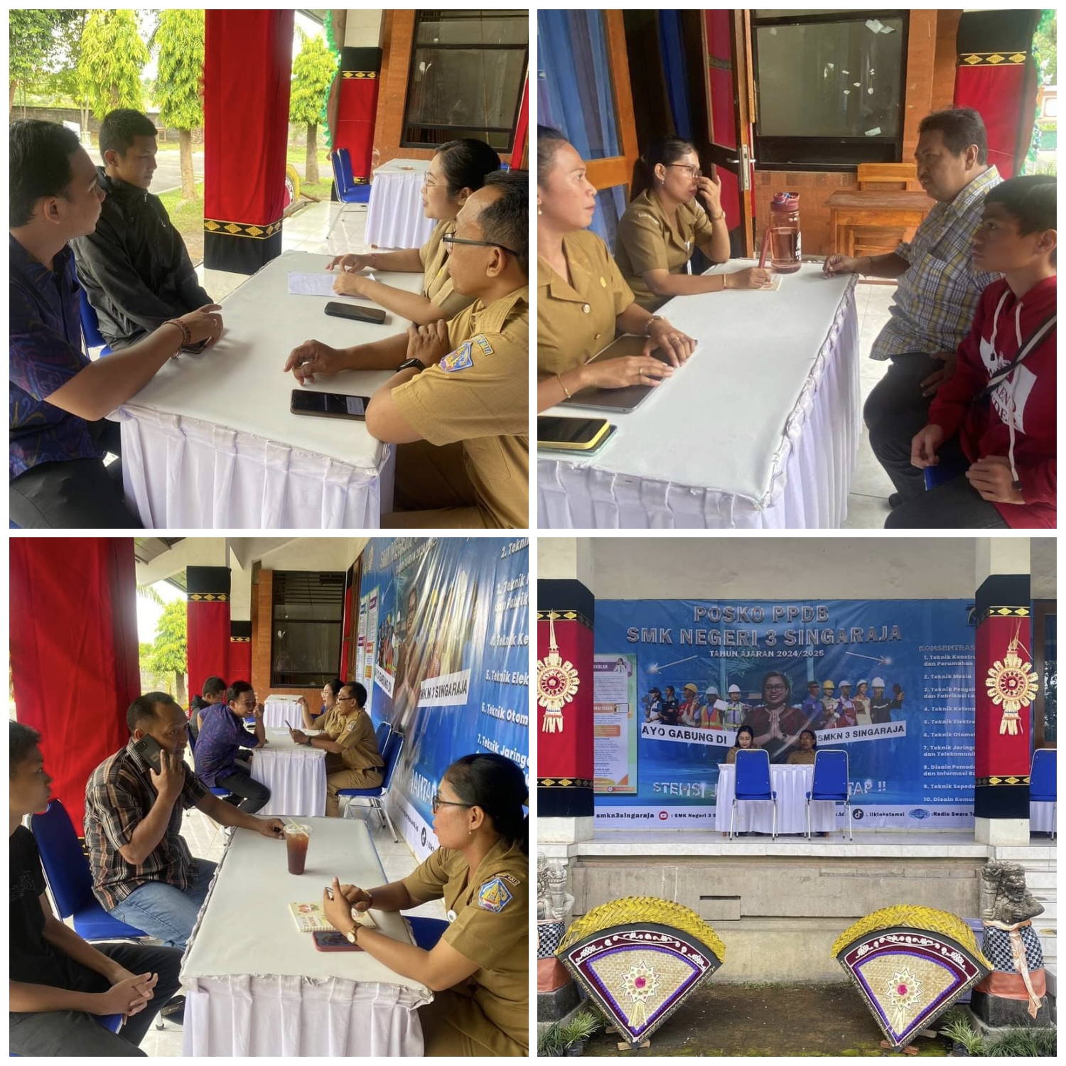 Posko PPDB SMK N 3 Singaraja