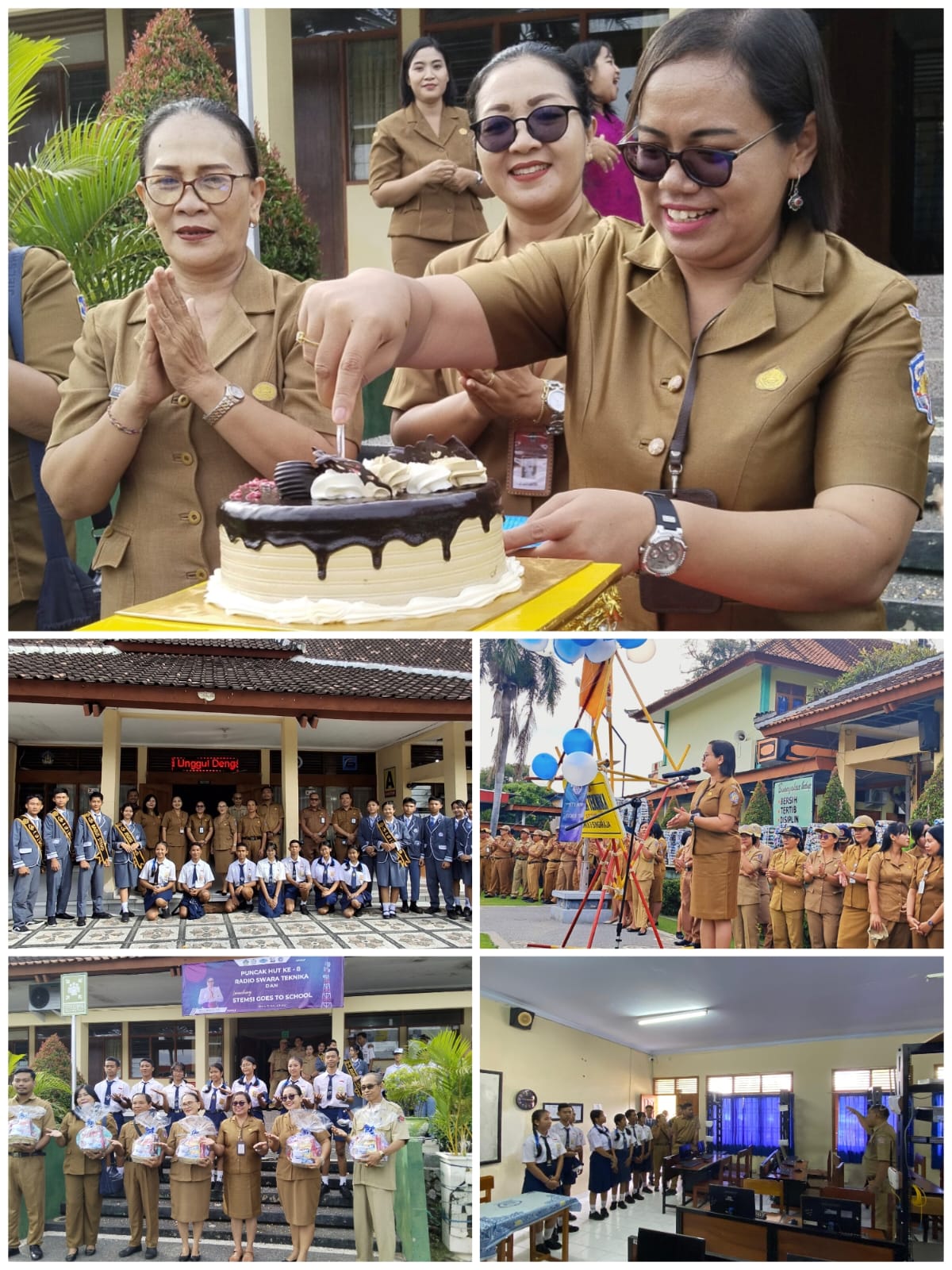 Puncak Peringatan Hari Ulang Tahun Radio Suara Teknika SMK Negeri 3 Singaraja Ke-8