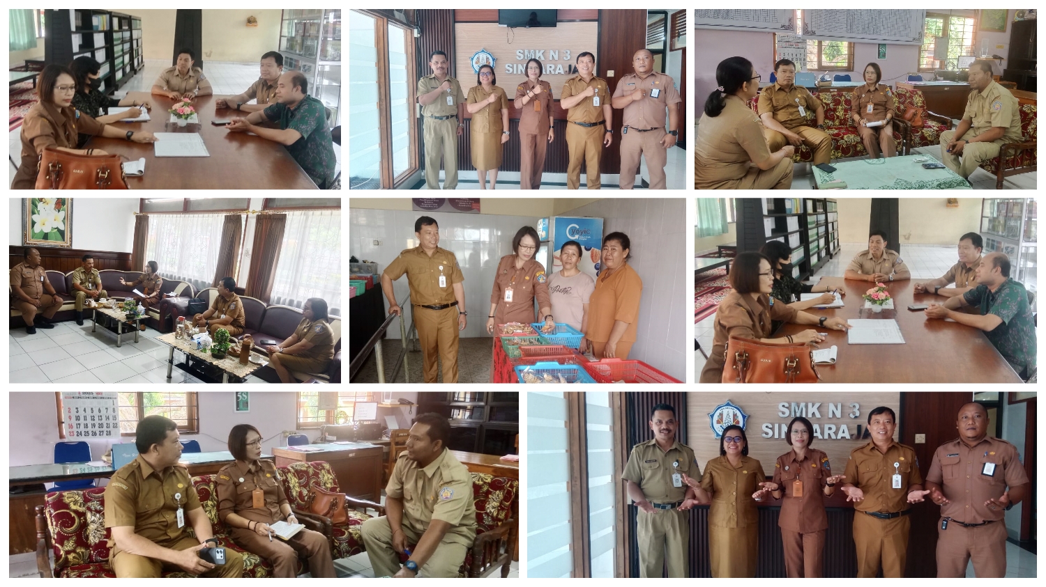 Kunjungan Pengawas Pendamping Satuan Pendidikan Disdikpora Provinsi Bali