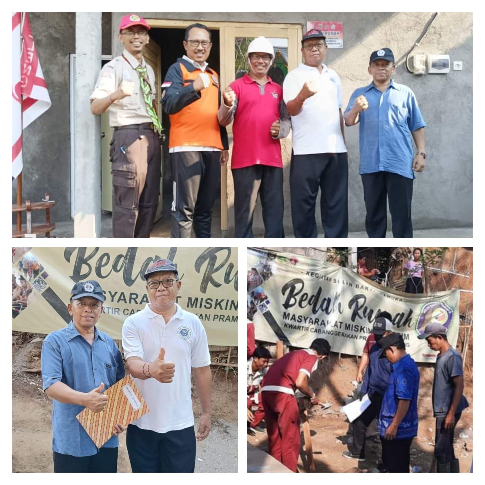 SERAH TERIMA BANTUAN BEDAH RUMAH