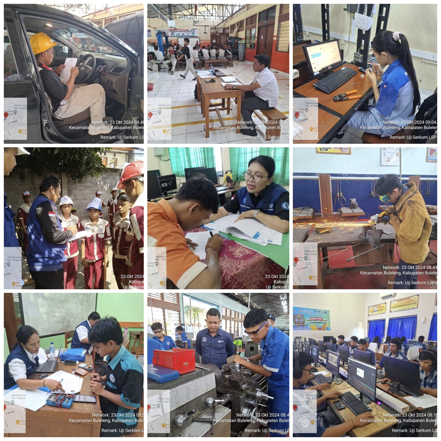 Uji Serkom LSP P1 23 Oktober 2024