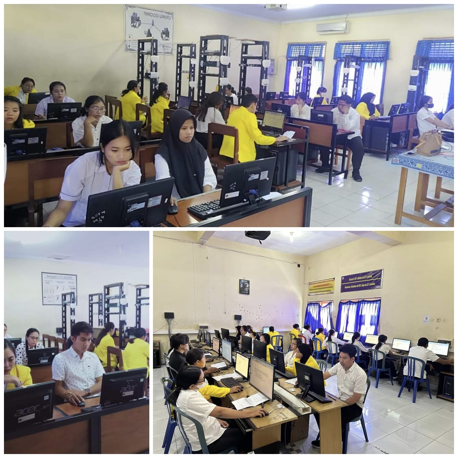 Pelaksanaan UAS Universitas Terbuka Di SMK Negeri 3 Singaraja