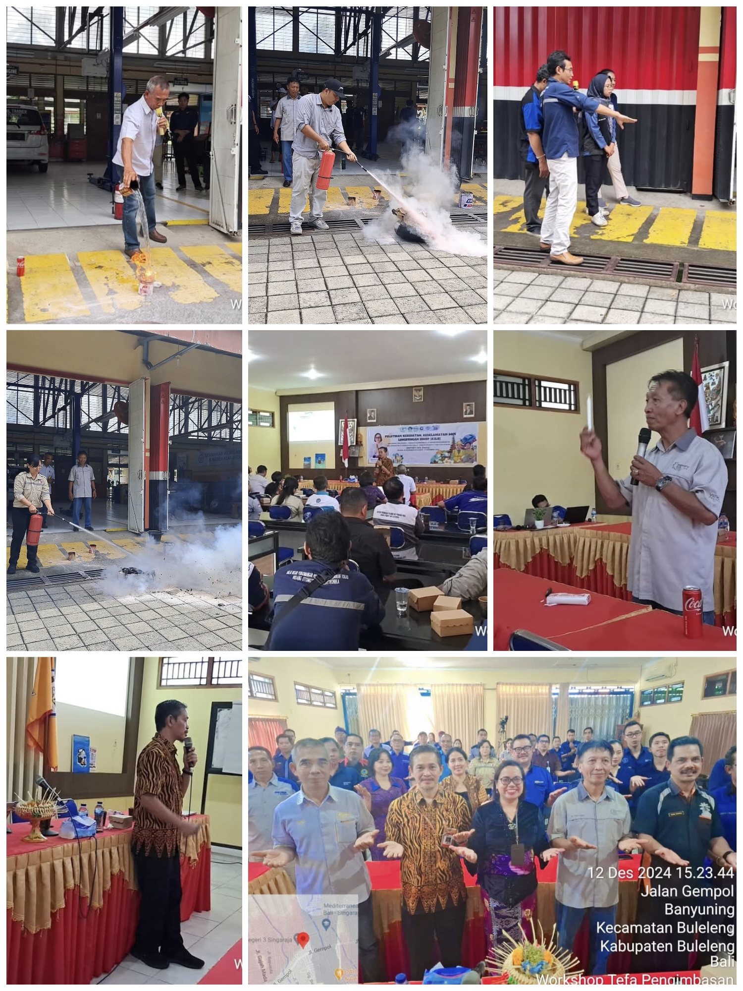 Pelatihan K3LH Hari Ketiga