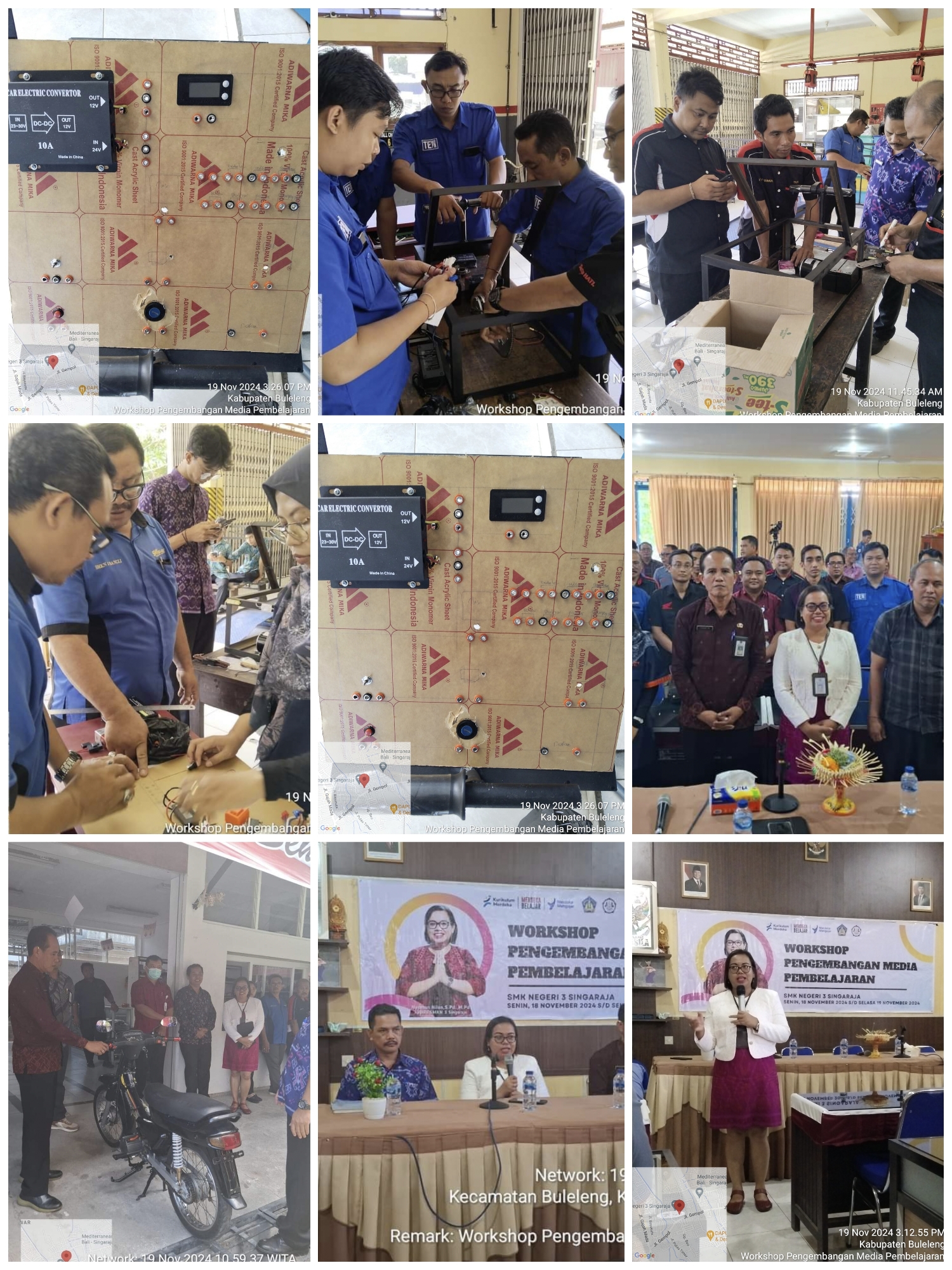 Workshop Pengembangan Media Pembelajaran Hari Ketiga