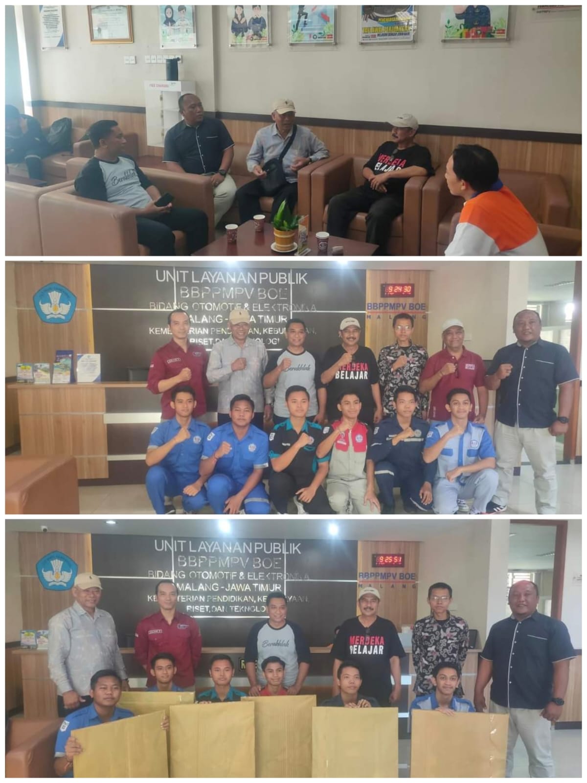 Penarikan Siswa PKL di BBPPMPV BOE Malang