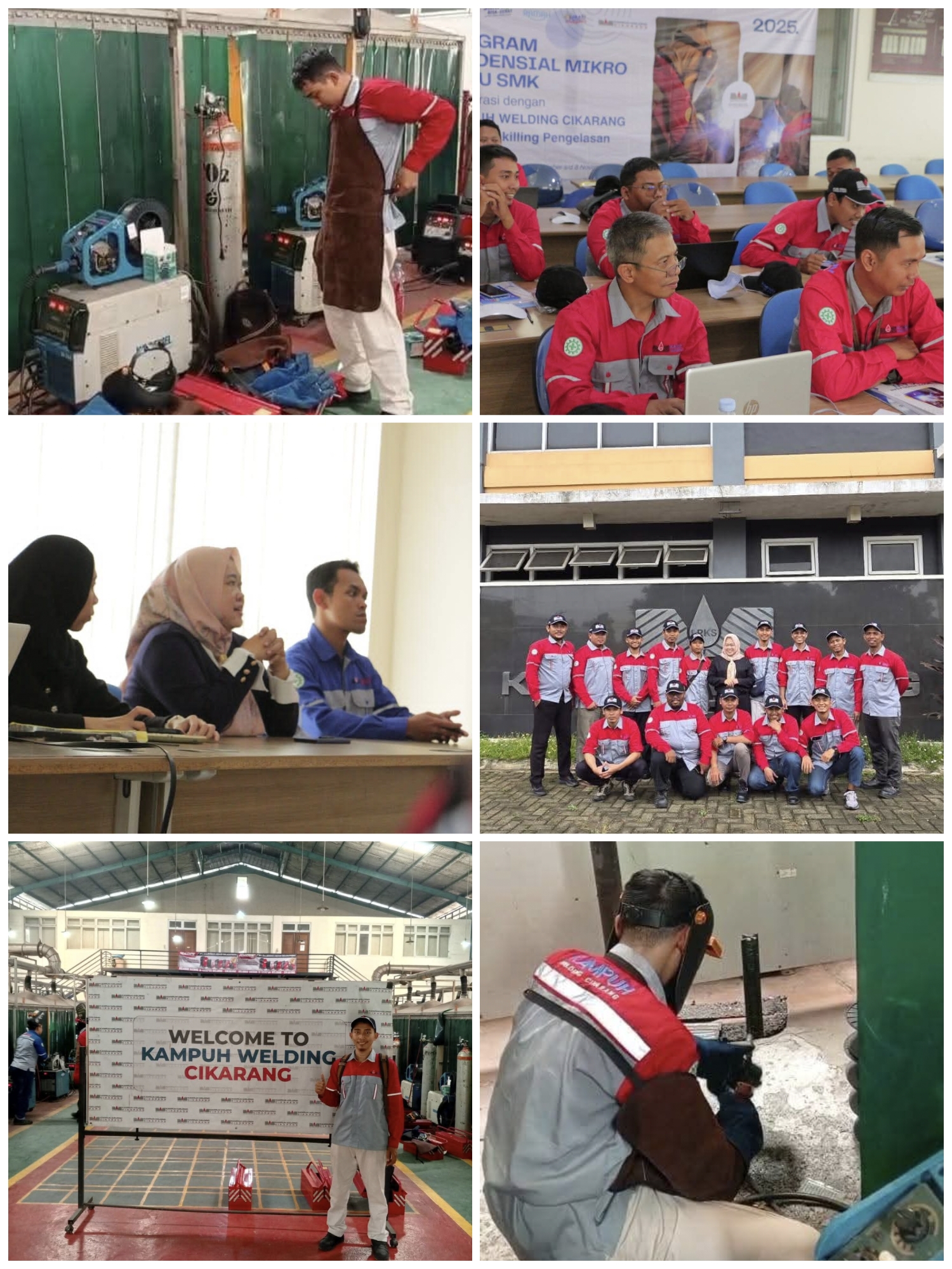 Diklat Upskilling Pengelasan 3G FCAW