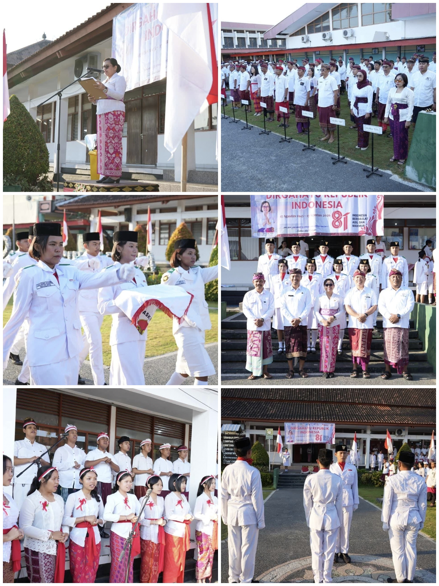 Upacara Bendera Dalam Rangka Memperingati HUT ke-81